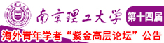 日本黄色骚视频南京理工大学第十四届海外青年学者紫金论坛诚邀海内外英才！